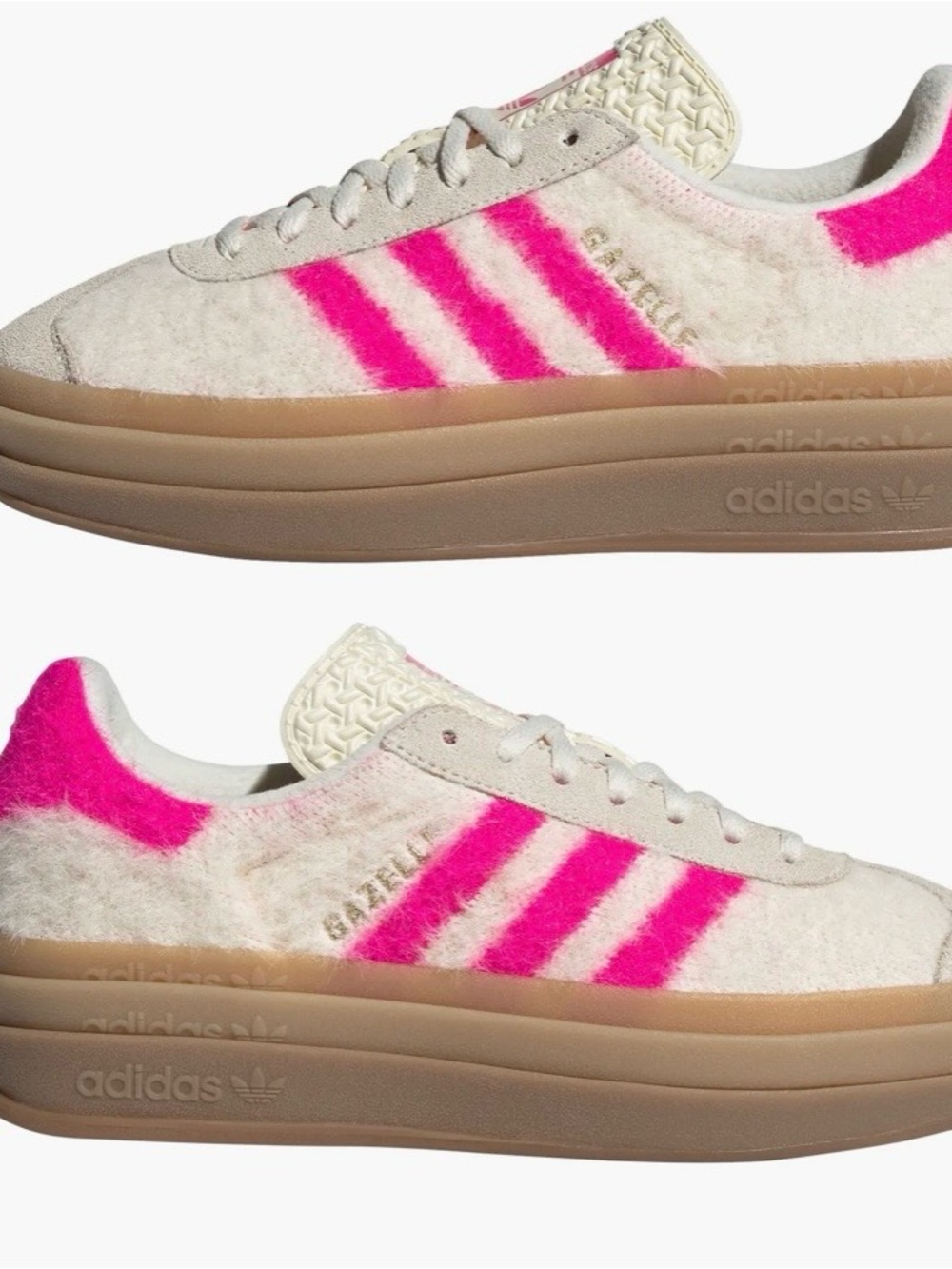 Adidas Originals Gazelle Fuzzy Bold Sneakers